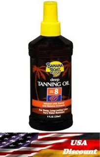 Banana Boat Deep Tanning Oil Spray  SPF YOUR CHOICE !