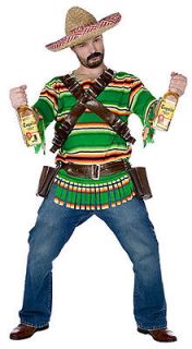Tequila Poppin Dude Mexican Dress Up Men Costume STD