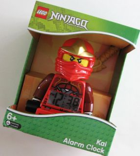 LEGO Ninjago Kai Alarm Clock New Red Ninja minifigure 9003097