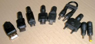   & PowerMonkey mobile phone charger adapter tip plugs choice: (each