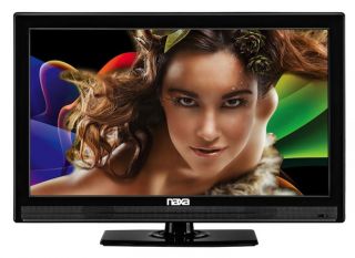 NEW 16 LED HDTV LCD Widescreen AC 12V DC TV Television and DVD Player