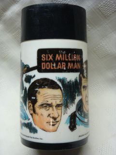 six million dollar man in Lunchboxes, Thermoses