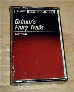 Timex Sinclair   Software   Grimms Fairy Trails   New
