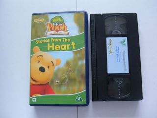   BOOK OF POOH, SONGS FROM THE HEART vhs video cassette PLAYHOUSE DISNEY