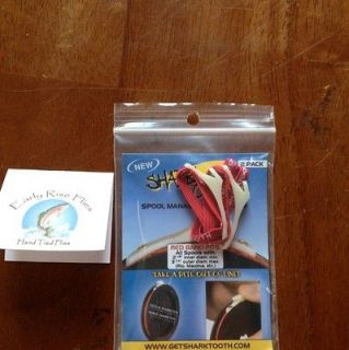   Gear Accessories Shark Tooth Tippet Cutters Large Red Band Two Pack