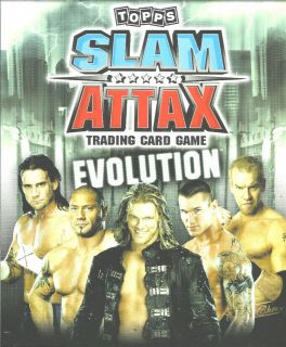 TOPPS WWE Slam Attax EVOLUTION LEGENDS TRADING CARD   See Cards 