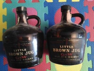   Gooderham and Worts Limited Little Brown Jug G&W Old Rye Whisky Canada