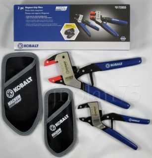   MAGNUM GRIP PLIERS TOOL SET 8 & 6 + CASES HOLSTERS Gift Box Set