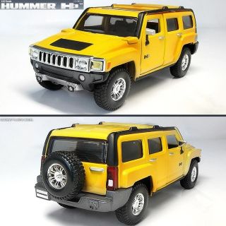 ACADEMY]Toy Sports Car 1/32th Scale HUMMER H3 World Display Race Bike 
