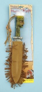 Native American Indian Hunting Knife Costume Toy Weapon