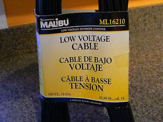 100 FT. MALIBU By Intermatic Low Voltage Cable ML16216 GARDEN LIGHTING