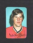1976 Topps Bobby Clarke Autographed Glossy Insert 1 Gd condition 