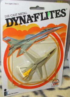 1982 ZEE TOYS DYNA FLITES USAF F 111 APPROX 3 IN X 3 IN