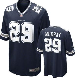   Murray Jersey Home Navy Game Replica #29 Nike Dallas Cowboys Jersey