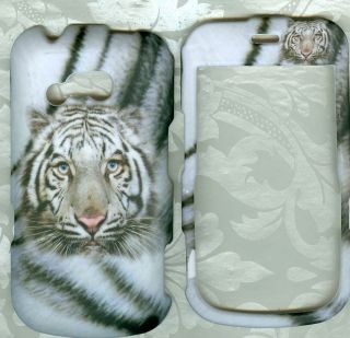 white tiger LG 900G Net 10 TracFone Straight Talk phone cover case 