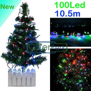   Power wireless 100LED 34feet String Fairy Light Xmas Christmas tree