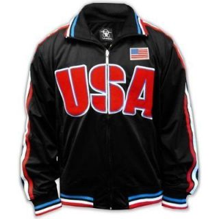 USA American Jacket Football Soccer Mens Track Jacket