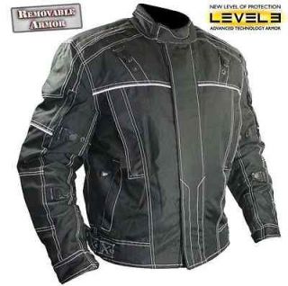 Xelement Cruiser Tri Tex Vented Level 3 Armored Motorcycle Jacket