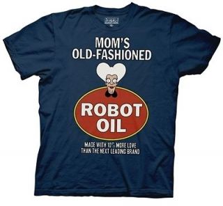 Authentic FUTURAMA Moms Old Fashioned Robot Oil Tee T Shirt S M L XL 