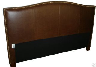 Classic King Size Leather Headboard for bed. NEW