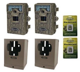   Game Spy Mini M 80XD Infrared Digital Trail Cameras + Security Boxes