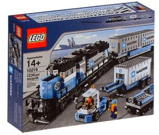 LEGO Maersk Train (10219) ~~~ NEW SEALED BOX ~~~ HARD TO FIND ITEM