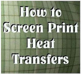 Screen Printing, Heat Transfers, Silk Screen Equipment
