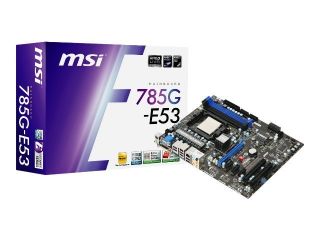 MSI 785G E53 AM3 AMD Motherboard