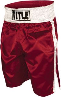 Title Boxing Professional Boxing Trunks mma muay thai martial arts 