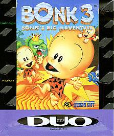 Bonk 3 Bonks Big Adventure TurboGrafx 16, 1993