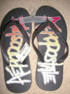 NWT Mens Aeropostale Sandals Flip Flops size L Large
