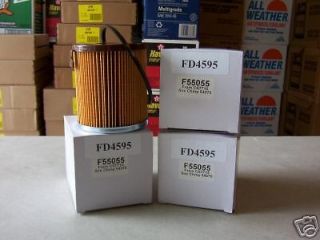 1994 1998 FD4595 7.3 Powerstroke Fuel Filters (5) (Fits: 1997 Ford F 