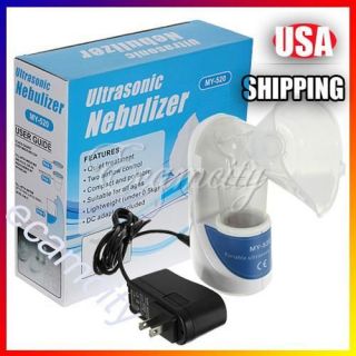 Portable Ultrasonic Nebulizer Nebuliser Handheld Respirator Humidifier 