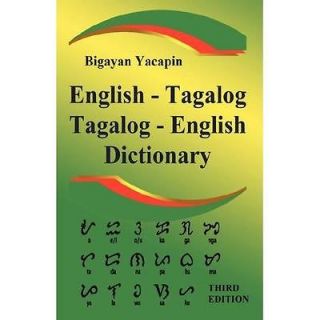 NEW The Comprehensive English   Tagalog; Tagalog   English Bilingual 