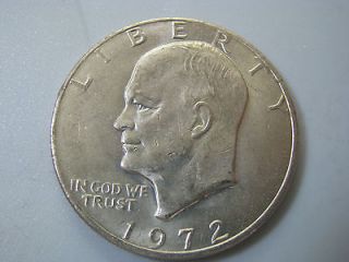 1972 dollar coin in Eisenhower (1971 78)