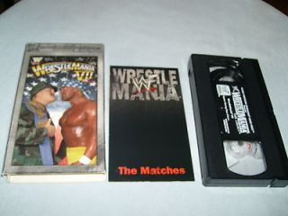 WWF   WrestleMania 7 (VHS, 1991)   WWF HOME VIDEO 1998   3 HOURS