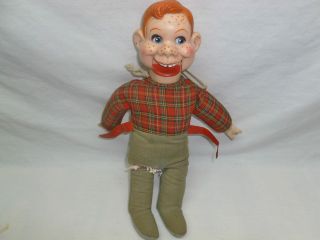 Vtg Retro Howdy Doody Ventriloquist Dummy Puppet Doll Toy 12