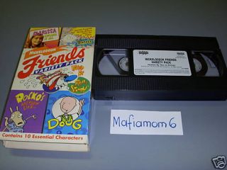 Nickelodeon Friends Variety Pack VHS Ren & Stimpy HTF