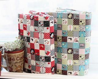   lot cotton textiles quilt wall bedclothes cushions cover bag bulk