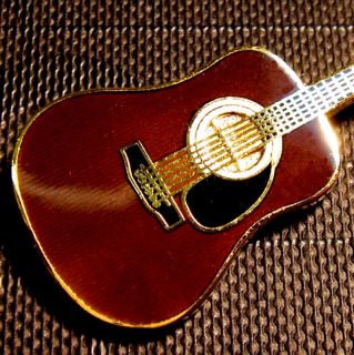 Martin Classic HD28 Acoustic Guitar Replica Jewelry Pin
