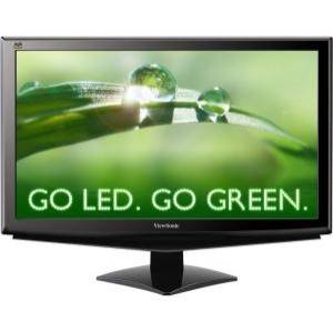 ViewSonic VA2448M 24 Widescreen LED LCD Monitor, built in Speakers 