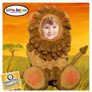 KIDS ANIMAL COSTUME LION BABY CHILDS COSTUME 6 MONTHS 1 2 3 4 5 YEARS