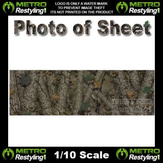 HD Forest Camouflage Vinyl Wrap Sheet Camo 15x48