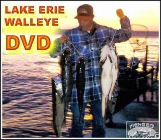 Fishing Lake Erie in a Small Boat Walleye Fishing DVD Bass Islands 