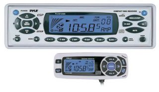Pyle PLCD15MR Waterproof Marine Boat Yahct CD Player Receiver + Wired 