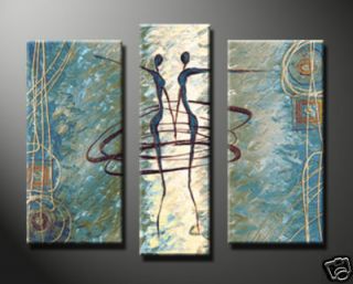 3pc Hot Sell Huge WALL Modern Abstract on Canvas decorative Oil 
