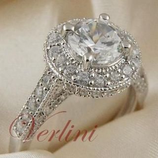 simulated diamond engagement rings in Engagement & Wedding