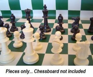 New Chess Piece Set   34 Staunton Chessmen 1W
