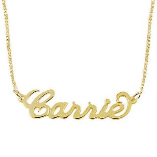   Name Necklace 18k Gold Plated   Custom Made Choose any Name