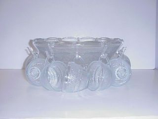 pressed glass punch bowl set in Pressed Glass